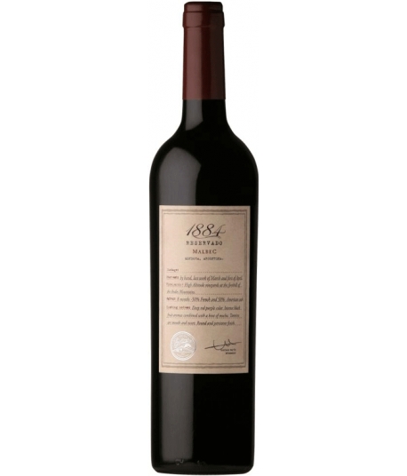 1884 Malbec Reserve 2013 (Bodegas Escorihuela) 75 cl