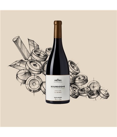 Bourgogne 21 Rubis AOC 2021 (Domaine Vuillemez)