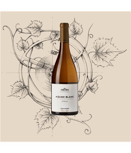 Mâcon Blanc AOC Spiral 2023 (Domaine Vuillemez)