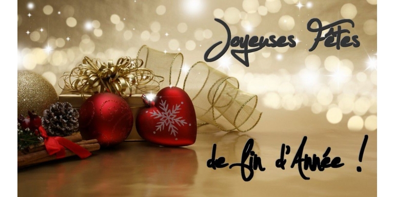 Joyeuses F&ecirc;tes de fin d'Ann&eacute;e !